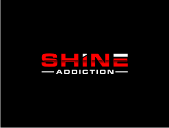 SHINE ADDICTION logo design by bricton