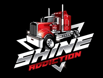 SHINE ADDICTION logo design by shere