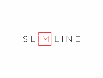 Slim Line  logo design by haidar