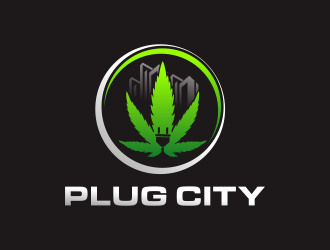 PLUG CITY logo design by hidro