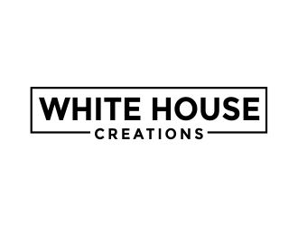 White house creations logo design by Girly