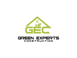 Green Experts Construction logo design by oke2angconcept