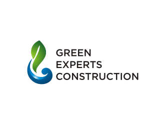 Green Experts Construction logo design by R-art