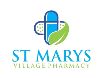 ST MARYS VILLAGE PHARMACY logo design by ruki