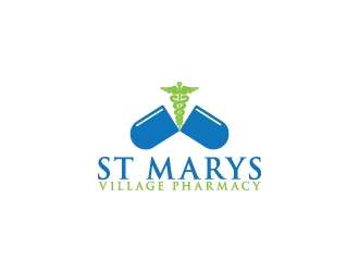 ST MARYS VILLAGE PHARMACY logo design by dhika