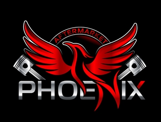 Aftermarket Phoenix  logo design by DreamLogoDesign