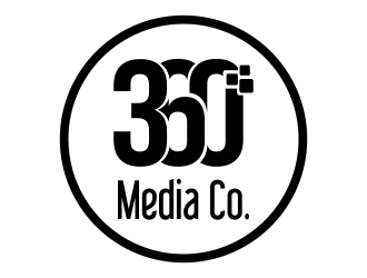360 Media Co. logo design by cikiyunn