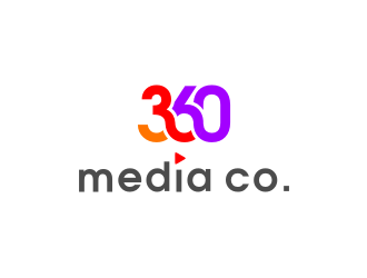 360 Media Co. logo design by asyqh