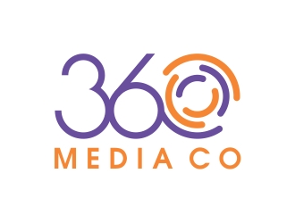 360 Media Co. logo design by rokenrol