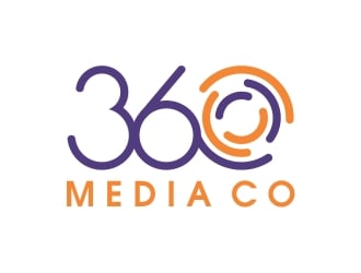 360 Media Co. logo design by rokenrol