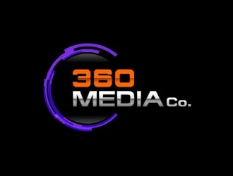 360 Media Co. logo design by corneldesign77