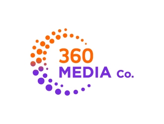 360 Media Co. logo design by corneldesign77
