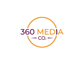360 Media Co. logo design by Art_Chaza