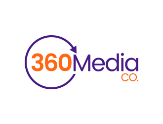 360 Media Co. logo design by lexipej