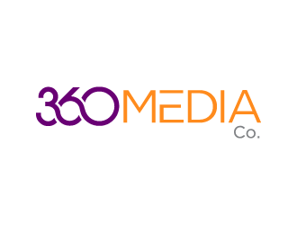 360 Media Co. logo design by Andri