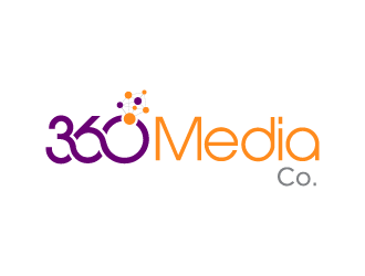 360 Media Co. logo design by Andri