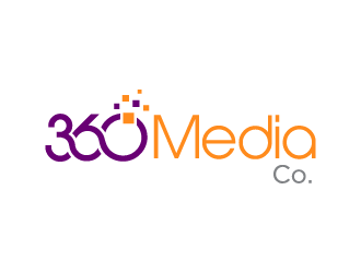 360 Media Co. logo design by Andri