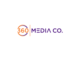 360 Media Co. logo design by ammad