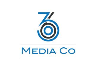 360 Media Co. logo design by mppal