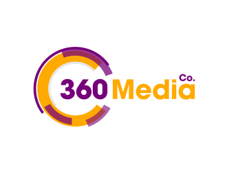 360 Media Co. logo design by ingepro