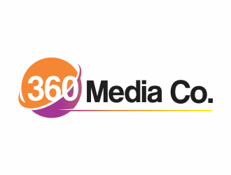 360 Media Co. logo design by up2date