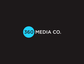 360 Media Co. logo design by L E V A R