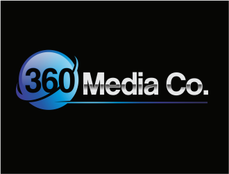 360 Media Co. logo design by up2date