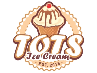 TOTS Ice Cream  logo design by ruki
