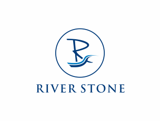 River Stone logo design by ammad