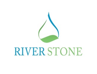 River Stone logo design by bougalla005