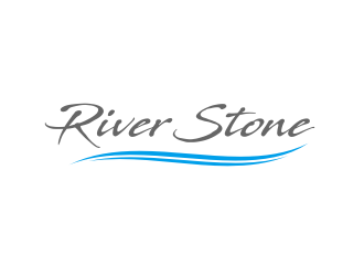 River Stone logo design by Renaker