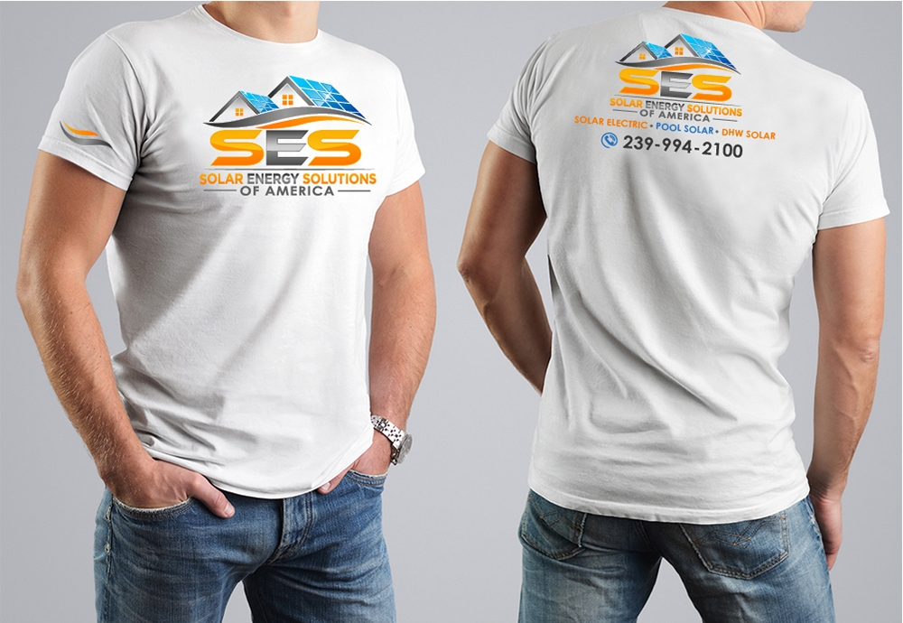 SES SOLAR ENERGY SOLUTIONS of AMERICA logo design by jsdexterity