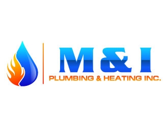 M & I PLUMBING & HEATING INC. logo design by uttam