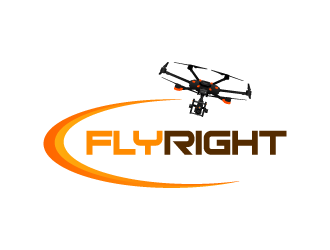 FlyRight logo design by pencilhand