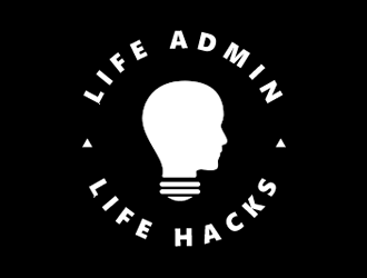 Life Admin Life Hacks logo design by Coolwanz