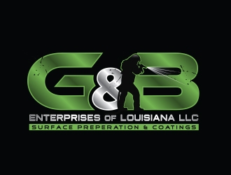R G B ENTERPRISES LLC          Also we would like this incorporated in the logo. Surface Preperation & Coatings  225-223-1365 logo design by Eliben