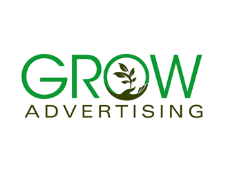 Grow Advertising logo design by kunejo