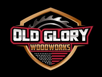 Old Glory Woodworks logo design by REDCROW