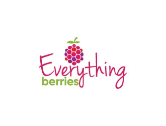 Everything Berries logo design by Erasedink