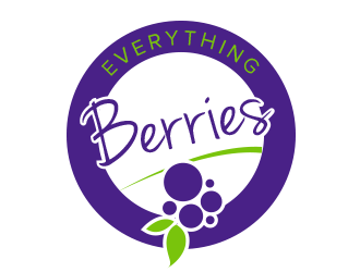 Everything Berries logo design by BeDesign