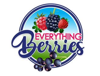 Everything Berries logo design by DreamLogoDesign
