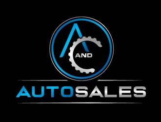 A&C Auto Sales logo design by REDCROW