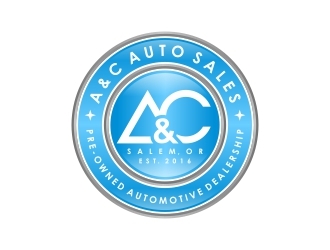 A&C Auto Sales logo design by mercutanpasuar