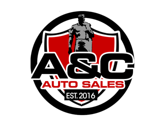 A&C Auto Sales logo design by kunejo