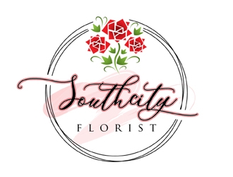 Southcity Florist logo design by MAXR