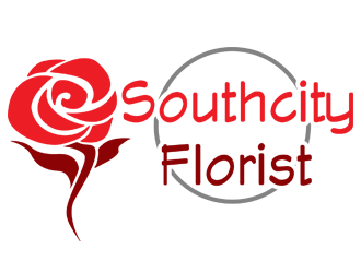 Southcity Florist logo design by XolBurn