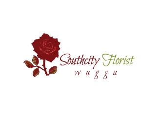 Southcity Florist logo design by AYATA