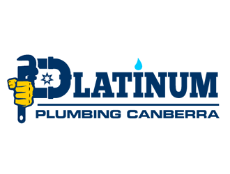 Platinum Plumbing Canberra logo design by Coolwanz