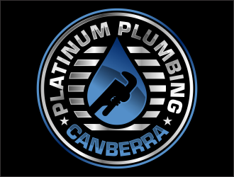 Platinum Plumbing Canberra logo design by ingepro