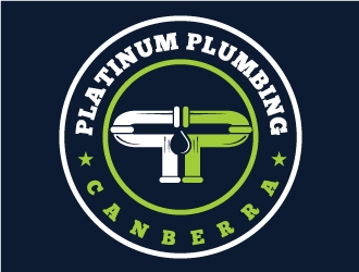 Platinum Plumbing Canberra logo design by Suvendu